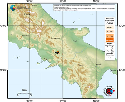 Mappa comuni con almeno 3 questionari