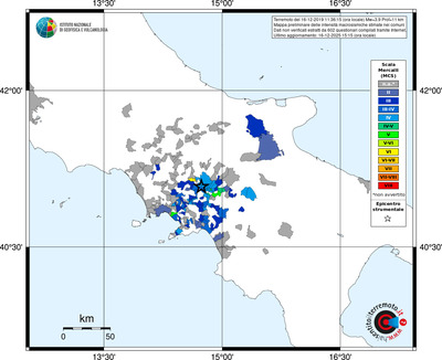 Mappa MCS - territori comuni