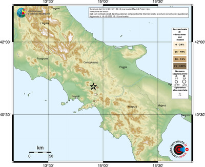 Mappa comuni con almeno 3 questionari