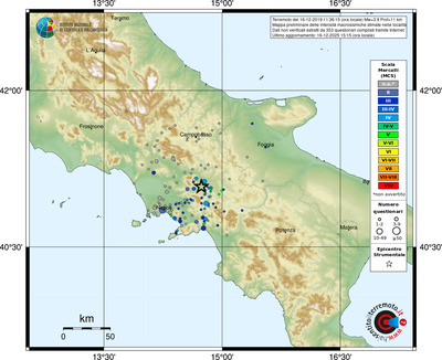Mappa MCS - località
