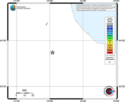 Mappa MCS - territori località