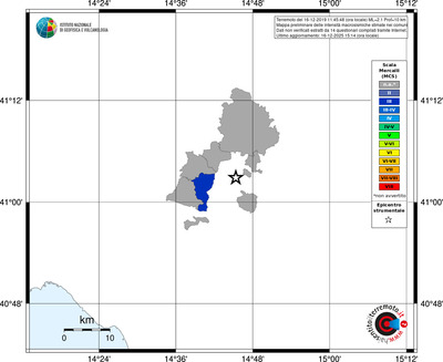 Mappa MCS - territori comuni