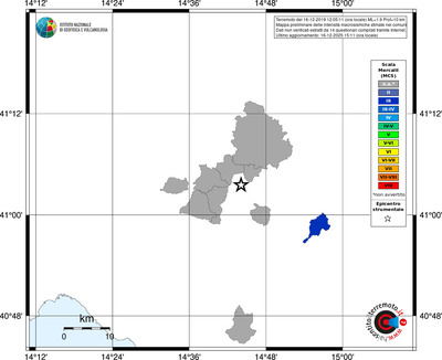 Mappa MCS - territori comuni