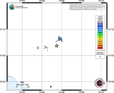 Mappa MCS - territori località