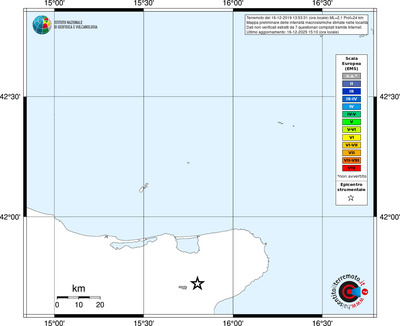 Mappa EMS - territori località