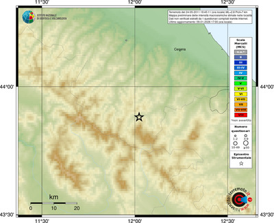 Mappa MCS - località