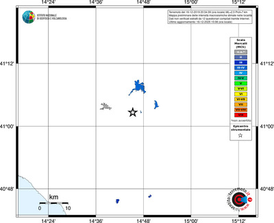 Mappa MCS - territori località