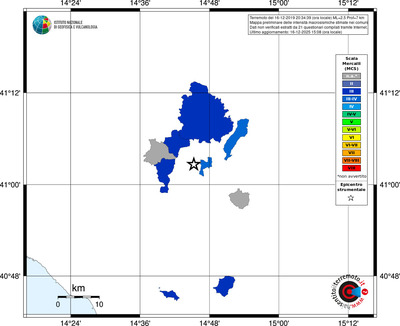 Mappa MCS - territori comuni