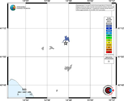 Mappa MCS - territori località