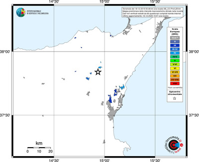 Mappa EMS - territori località