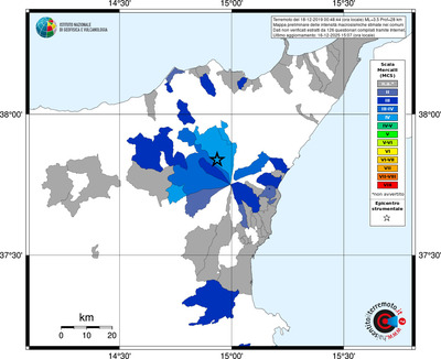 Mappa MCS - territori comuni