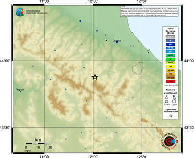 Mappa EMS - comuni