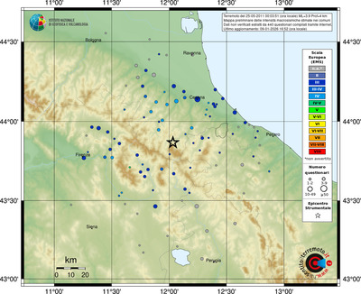 Mappa EMS - comuni