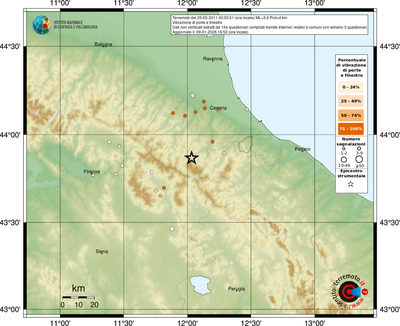 Mappa comuni con almeno 3 questionari