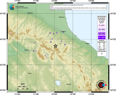 Mappa comuni con almeno 3 questionari