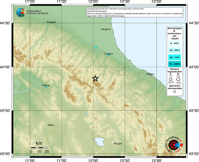 Mappa comuni con almeno 3 questionari