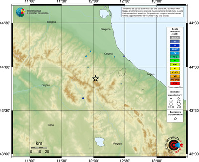 Mappa MCS - località