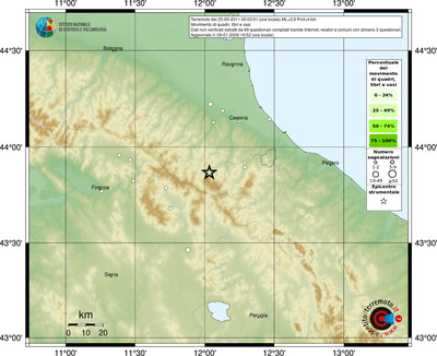 Mappa comuni con almeno 3 questionari