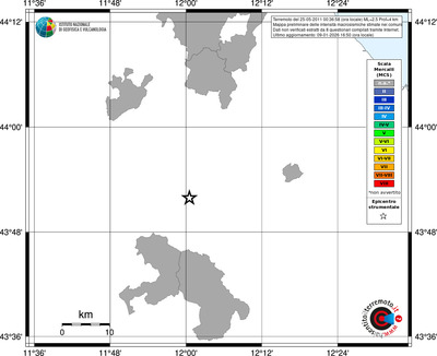 Mappa MCS - territori comuni