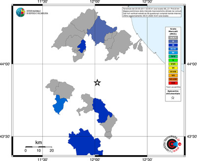 Mappa MCS - territori comuni