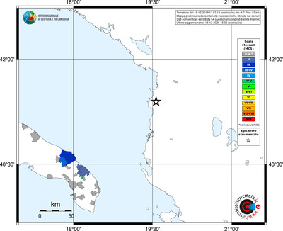 Mappa MCS - territori comuni