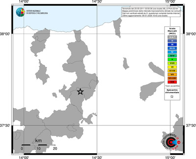 Mappa MCS - territori comuni