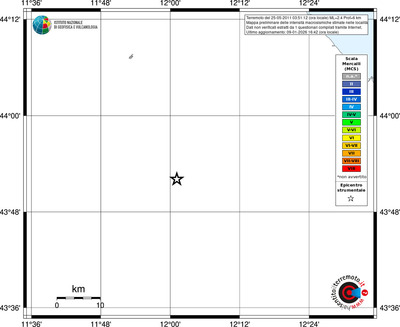 Mappa MCS - territori località