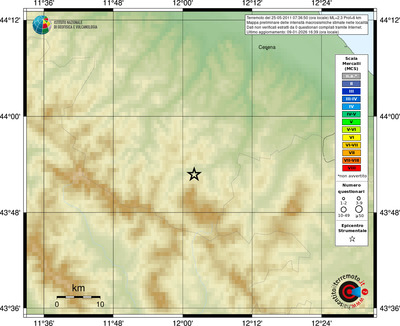 Mappa MCS - località