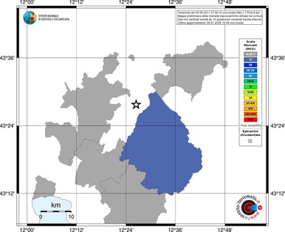 Mappa MCS - territori comuni