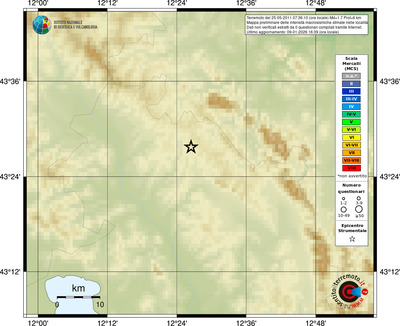 Mappa MCS - località