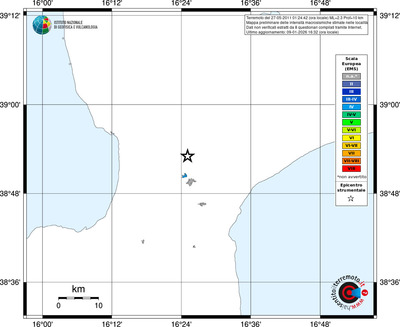 Mappa EMS - territori località