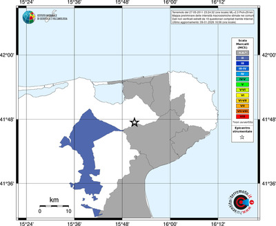 Mappa MCS - territori comuni