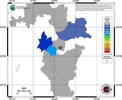 Mappa MCS - territori comuni