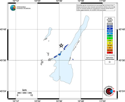 Mappa EMS - territori località