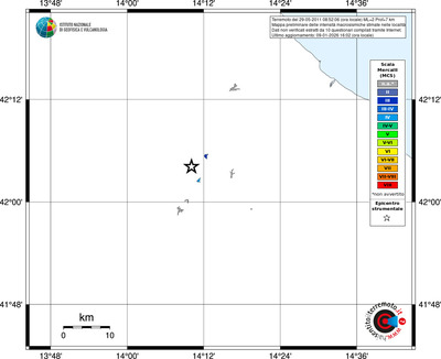 Mappa MCS - territori località