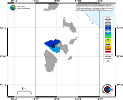 Mappa MCS - territori comuni