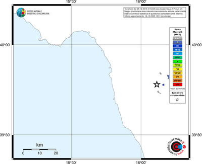 Mappa MCS - territori località