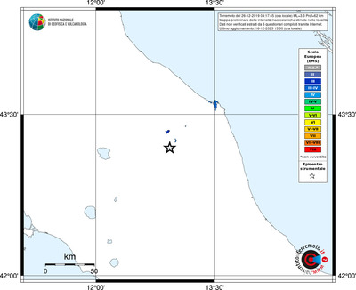 Mappa EMS - territori località