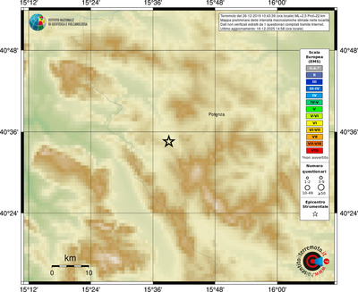 Mappa EMS - località