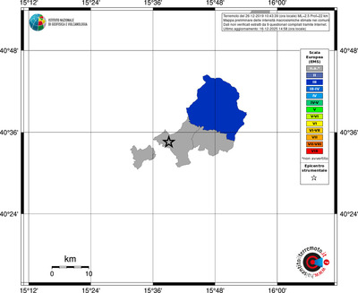 Mappa EMS - territori comuni