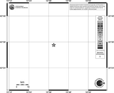 Mappa MCS - territori località