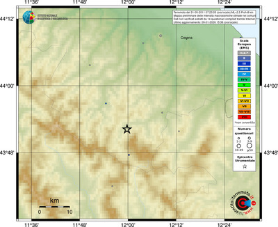 Mappa EMS - comuni