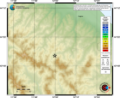 Mappa EMS - località