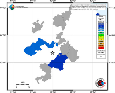 Mappa MCS - territori comuni