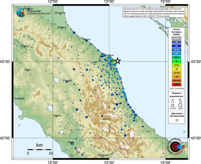 Mappa EMS - località