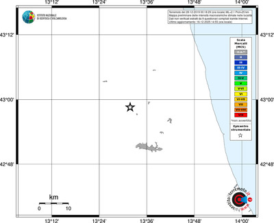 Mappa MCS - territori località
