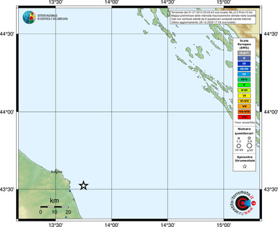Mappa EMS - località