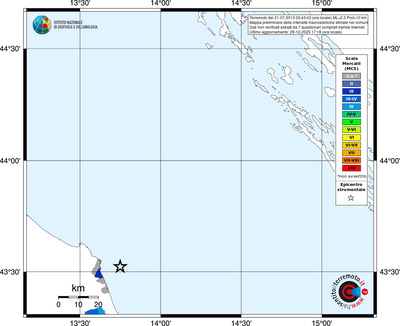 Mappa MCS - territori comuni