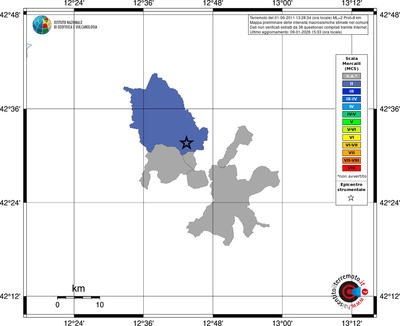 Mappa MCS - territori comuni
