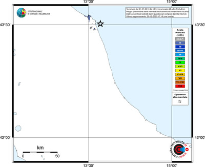 Mappa MCS - territori località